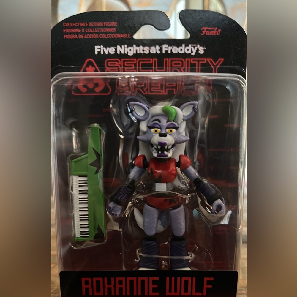 Funko Roxanne Wolf Figure with Red and Purple Accents